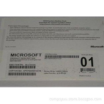 Windows 7 Ultimate 32bit DVD OEM Version software Discount